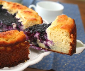 Blueberry Cream Cheese Coffeecake
