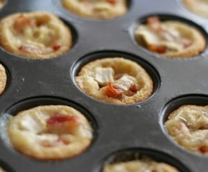 Brie and Bacon Tartlets @dreamaboutfood