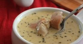 Roasted Garlic Chicken Soup Recipe