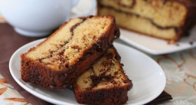 Low Carb Chocolate Orange Swirl Bread