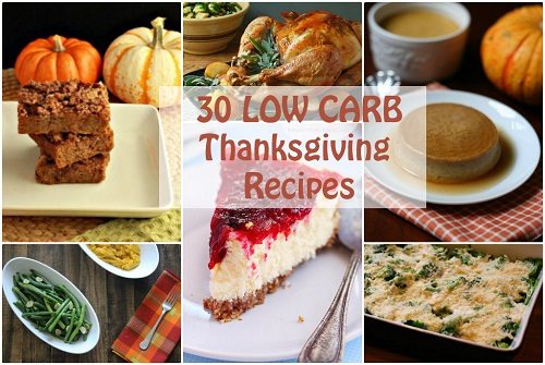 30 Great Low Carb Recipes for Thanksgiving