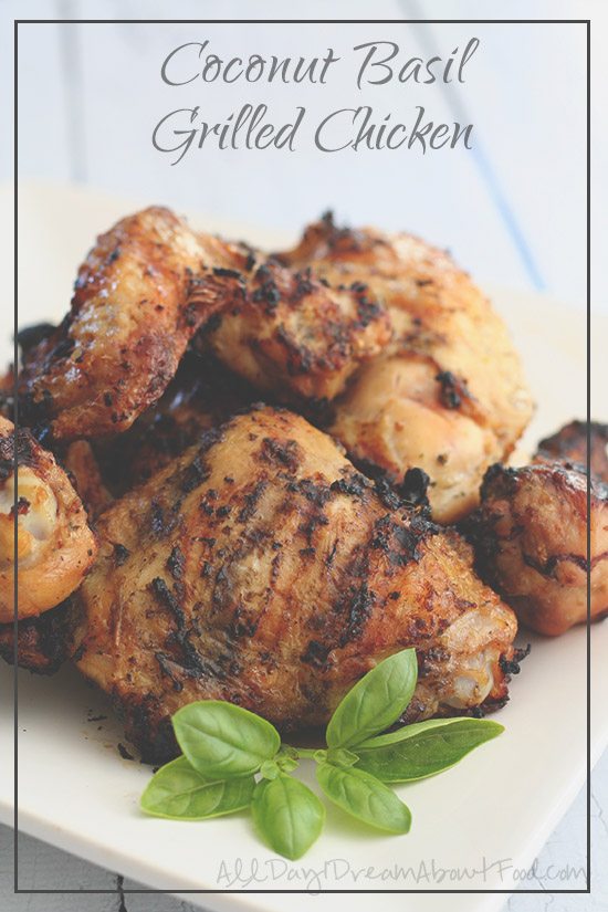 Low Carb Paleo Coconut Grilled Chicken Recipe | All Day I ...