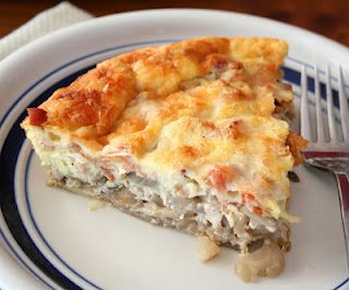 Bacon, Gruyere and Endive Quiche (Low Carb and Gluten-Free) | All Day I ...