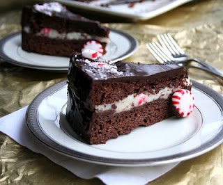 Chocolate Peppermint Crunch Cake (Low Carb and Gluten-Free) | All Day I ...