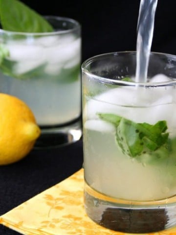 Low Carb Basil Lemonade Recipe