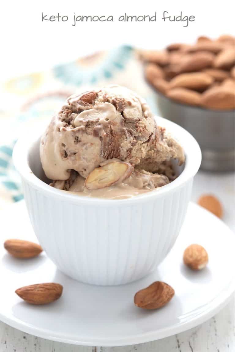 Jamoca Almond Fudge – Keto Ice Cream