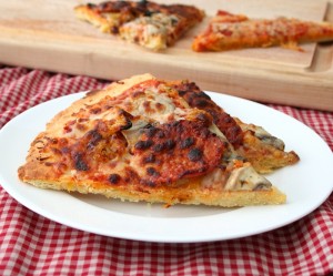 almond flour pizza crust – low carb and gluten-free