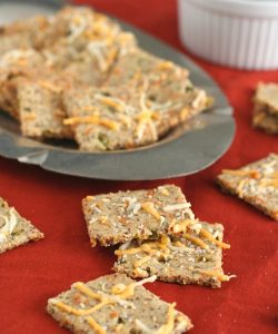 Low Carb Cheddar Jalapeno Crackers