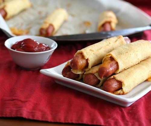 Gluten Free Low Carb Pigs in the Blanket