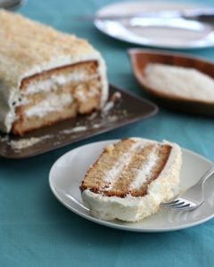 Low Carb Coconut Cake @dreamaboutfood