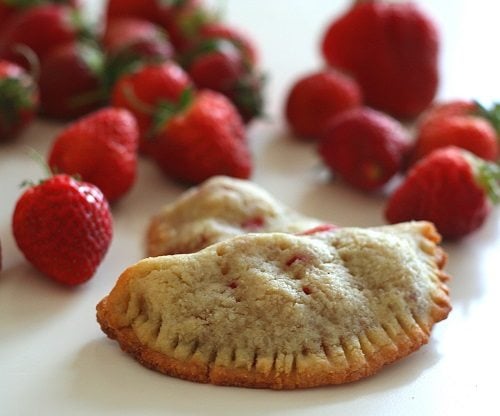 Low Carb Strawberry Hand Pies