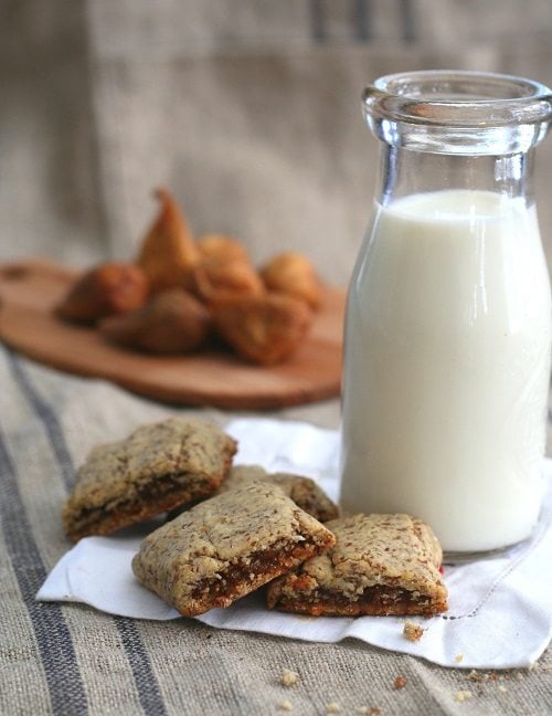Gluten-Free Homemade Fig Newtons with no added sugar