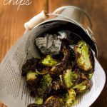 Chips made from Brussels Sprouts, low carb and gluten-free