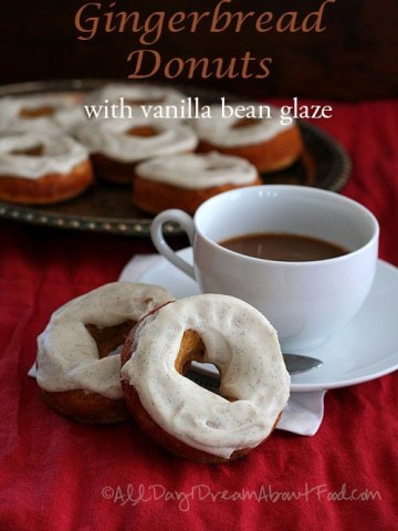 Low Carb Gingerbread Donuts