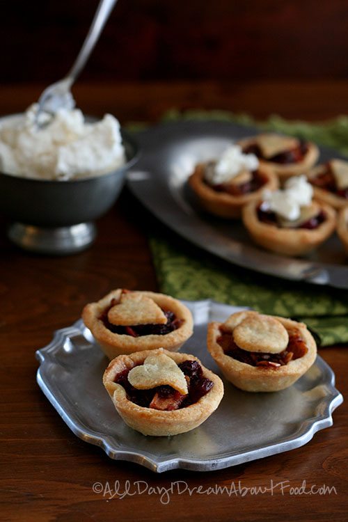 Low Carb Gluten-Free Mincemeat Tarts with Hard Sauce