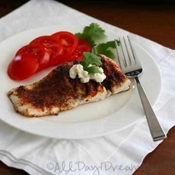 Blackened Barramundi - Low Carb and Gluten-Free - All Day I Dream About ...