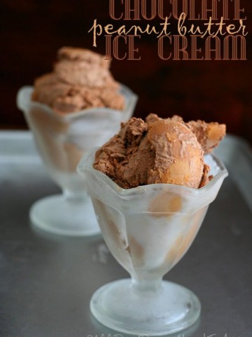 Low Carb Chocolate Peanut Butter Ice Cream