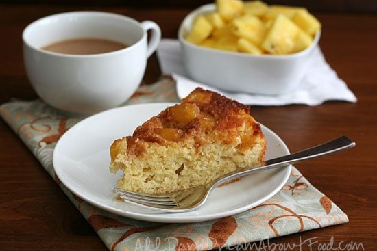 Low Carb Gluten-Free Pineapple Upside Down Cake