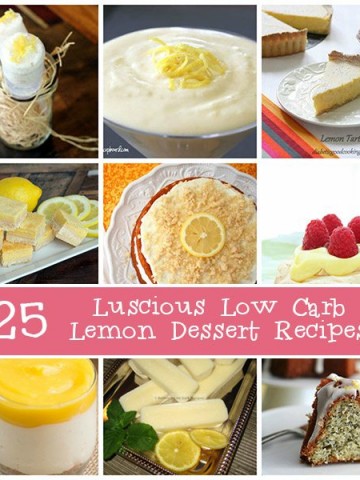 Best Low Carb Lemon Dessert Recipes
