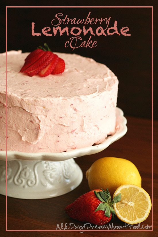 Low Carb Strawberry Lemonade Layer Cake