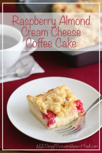 Low Carb Raspberry Cream Cheese Coffee Cake