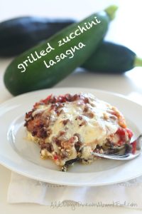 Low Carb Grain-Free Zucchini Lasagna Recipe