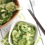 Easy Low Carb Thai Cucumber Salad