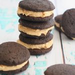 Low Carb Sugar-Free Chocolate Peanut Butter Whoopie Pies