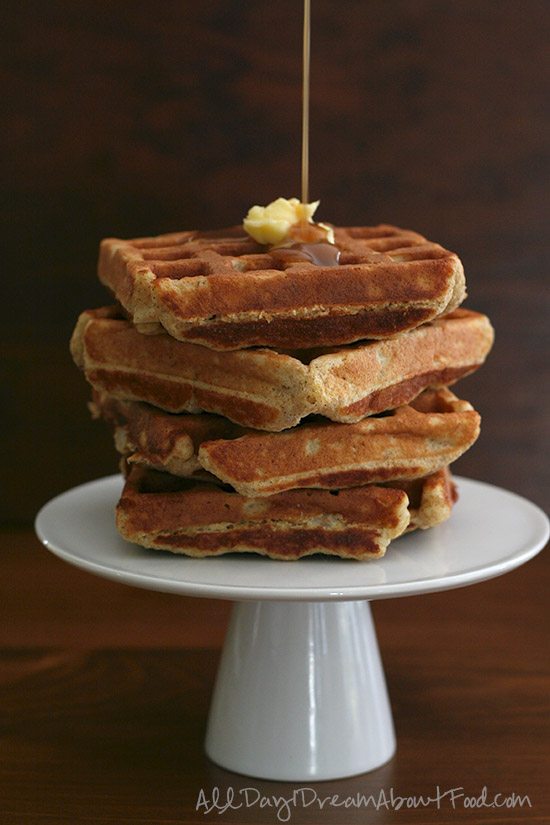 Low Carb Grain-Free Apple Cinnamon Waffles Recipe