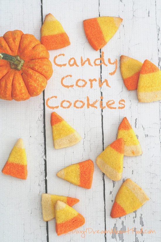 Low Carb Grain-Free Candy Corn Cookies