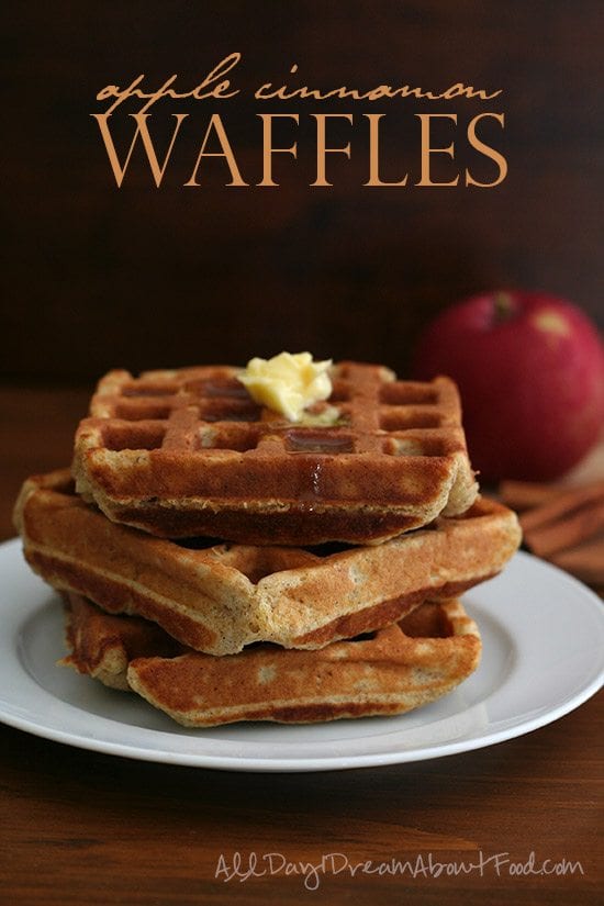 Apple Cinnamon Waffles