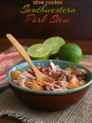 Low Carb Crockpot Southwestern Pork Stew Recipe