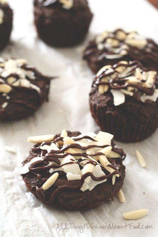 THM S Chocolate Almond Joy Muffins Low Carb