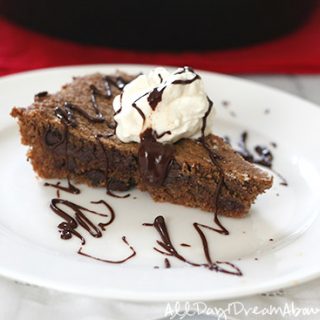 Low Carb Gingerbread Skillet Cookie Recipe