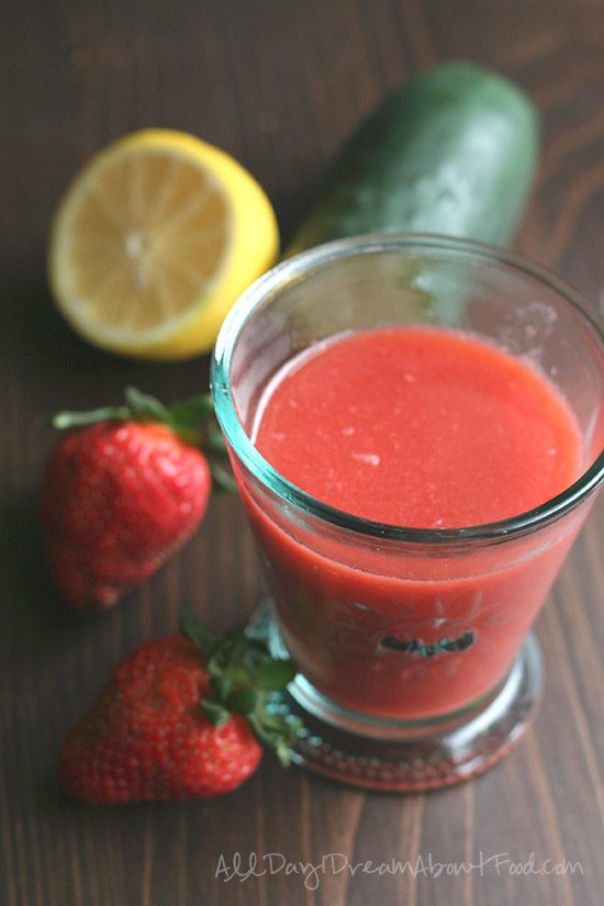 Cucumber Strawberry Refresher