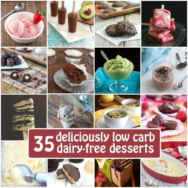 Best Low Carb Dairy-Free Dessert Recipes