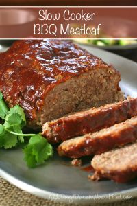 Low Carb Slow Cooker Barbecue Meatloaf