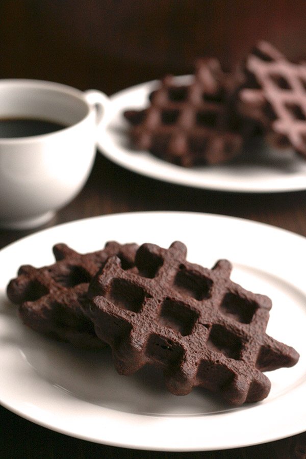 Low Carb Chocolate Waffles Recipe