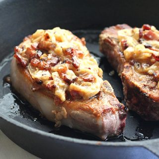 Low Carb Smothered Pork Chop Recipe