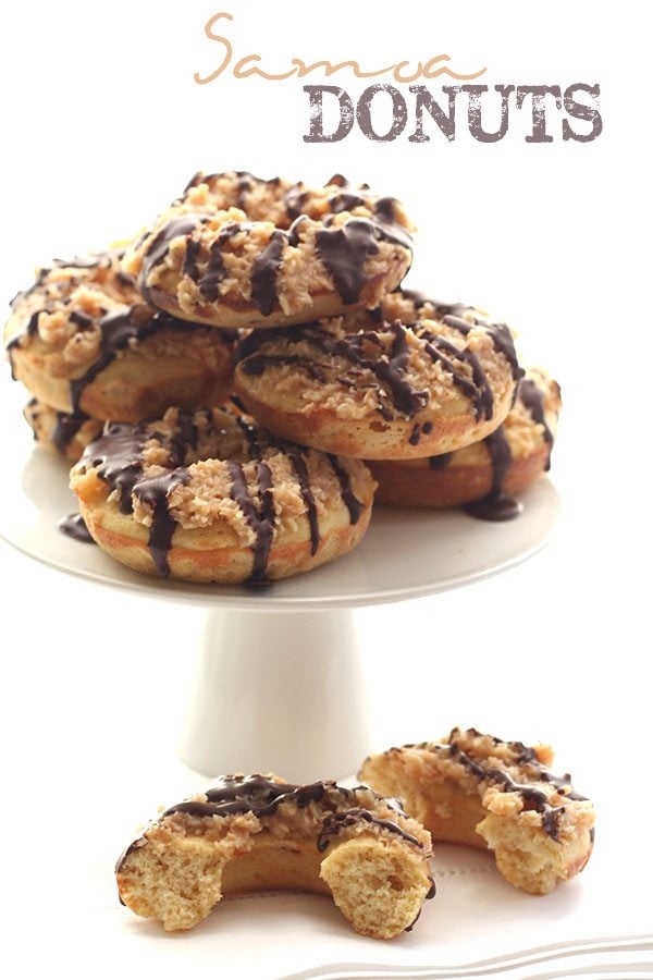Low Carb Samoa Donuts