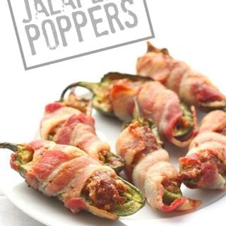Healthy Smoked Jalapeño Poppers with Chorizo and Bacon