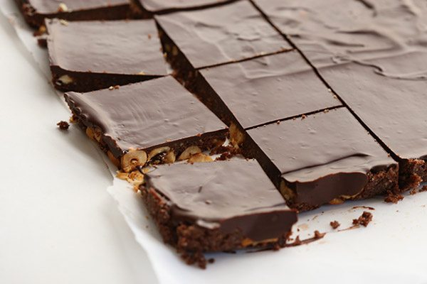 No Bake Nutella Bars - low carb, grain-free recipe