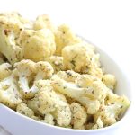 Low Carb Cheddar Ranch Roasted Cauliflower Recipe