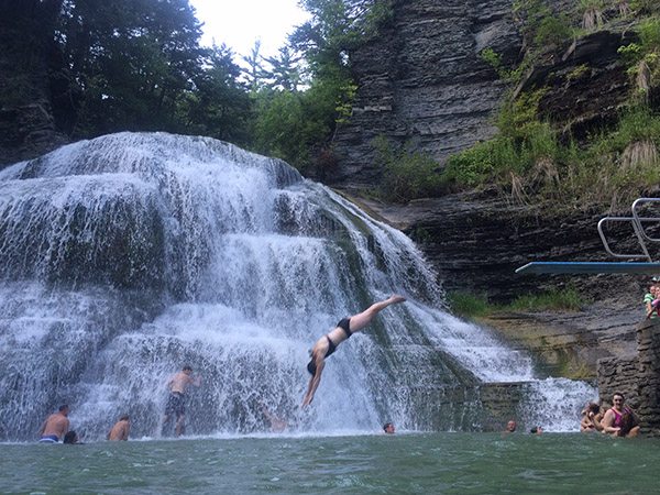 Diving in Ithaca, NY