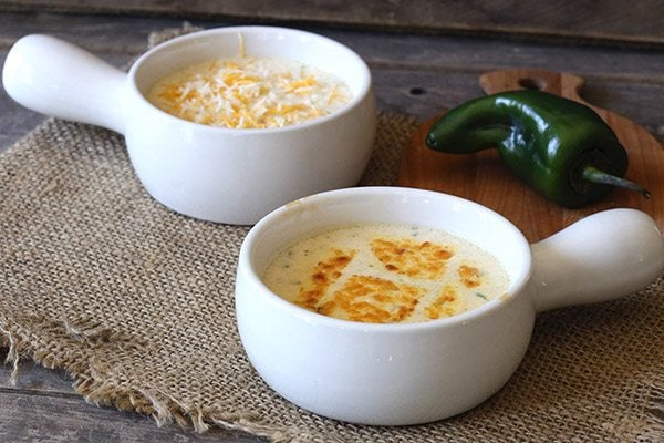Best keto soup ever! Low carb chile relleno chicken soup