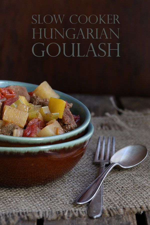 Low Carb Slow Cooker Hungarian Goulash