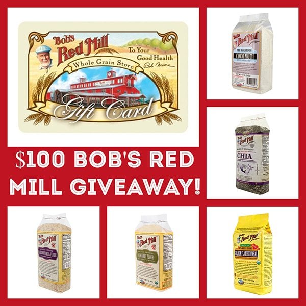 Bob's Red Mill giveaway