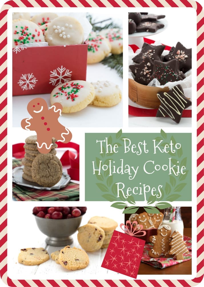 A fantastic collection of the best keto and low carb cookies that you can make ahead and freeze for the holidays. 