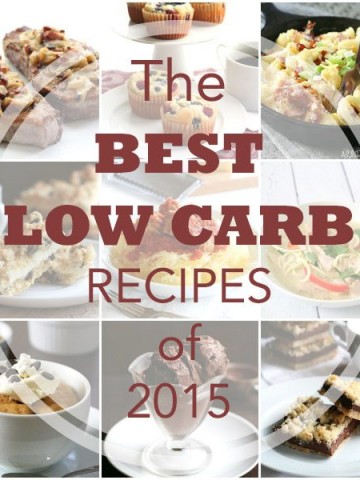 Best low carb, grain-free, keto recipes of 2015. So many great choices!