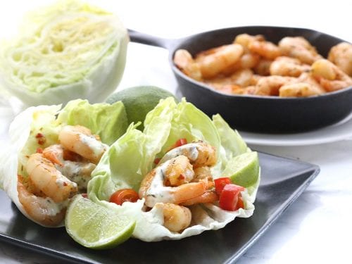 Low Carb Thai Shrimp Lettuce Wraps All Day I Dream About Food